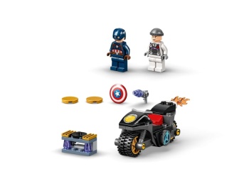 LEGO Super Heroes 76189 Kapitan Ameryka i pojedynek z Hydrą