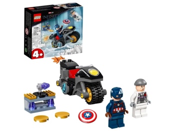 LEGO Super Heroes 76189 Kapitan Ameryka i pojedynek z Hydrą