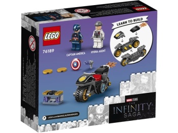 LEGO Super Heroes 76189 Kapitan Ameryka i pojedynek z Hydrą