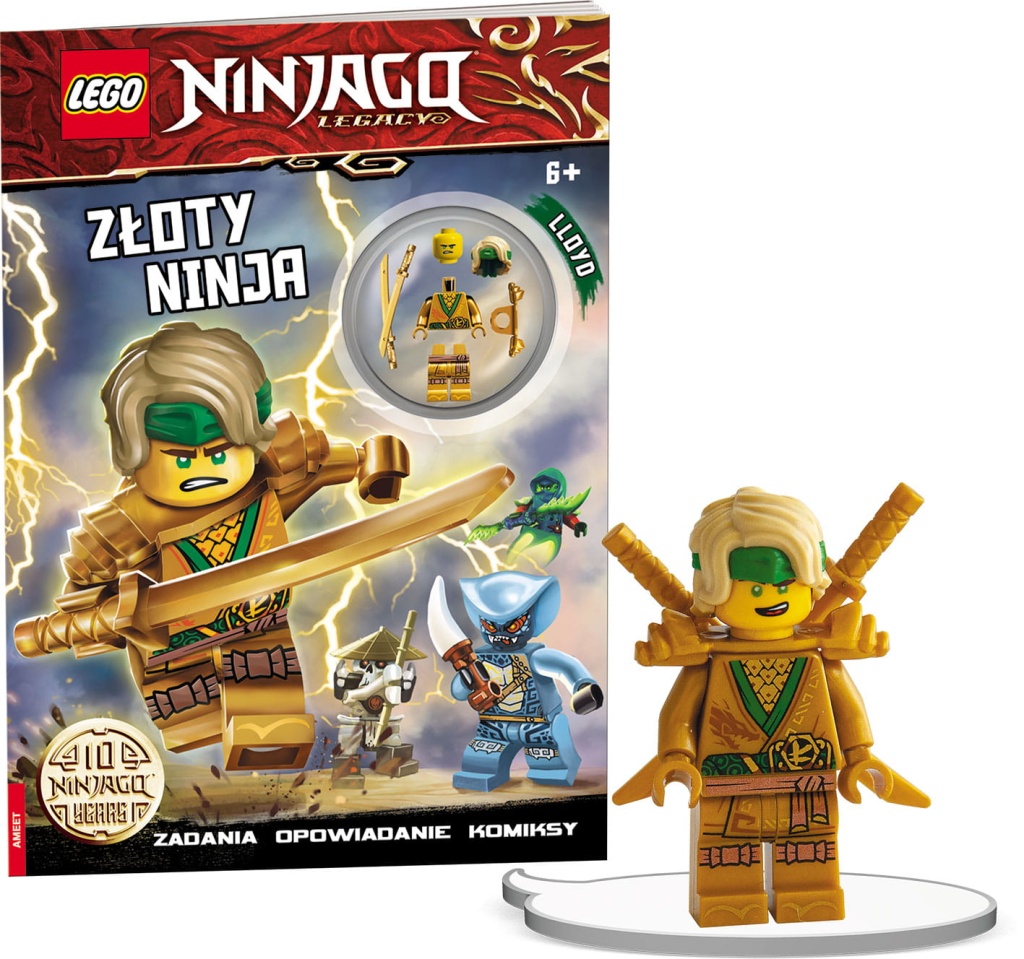 LEGO LNC6722 NINJAGO ZŁOTY NINJA