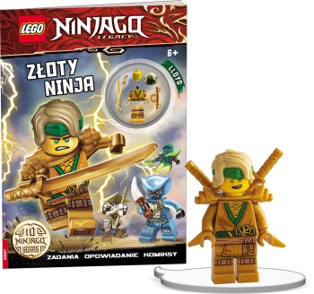 LEGO NINJAGO LNC6722 ZŁOTY NINJA
