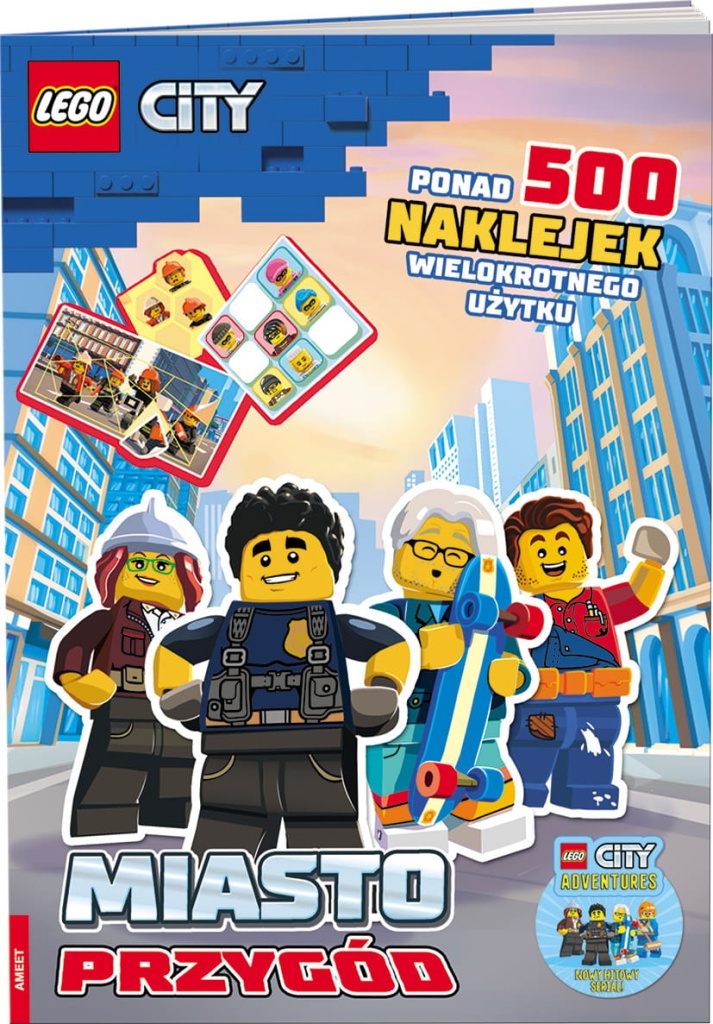LEGO CITY SAC6012 MIASTO PRZYGÓD