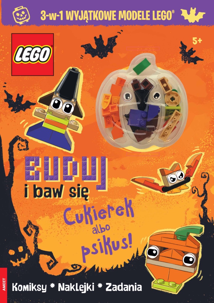 LEGO ICONIC BBA6603 Buduj i baw się Cukierek albo psikus!