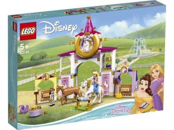 LEGO Disney Princess 43195 Królewskie stajnie Belli i Roszpunki