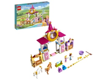 LEGO Disney Princess 43195 Królewskie stajnie Belli i Roszpunki