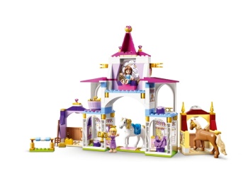 LEGO Disney Princess 43195 Królewskie stajnie Belli i Roszpunki