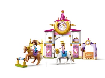 LEGO Disney Princess 43195 Królewskie stajnie Belli i Roszpunki