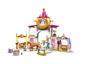 LEGO Disney Princess 43195 Królewskie stajnie Belli i Roszpunki