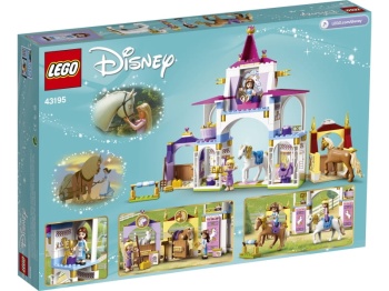 LEGO Disney Princess 43195 Królewskie stajnie Belli i Roszpunki