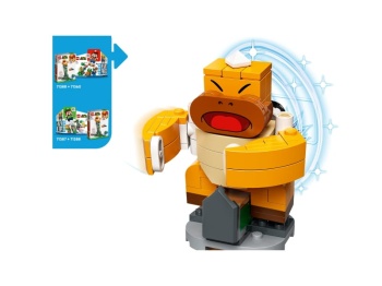 LEGO Super Mario 71388 Boss Sumo Bro i przewracana wieża - zestaw dodatkowy