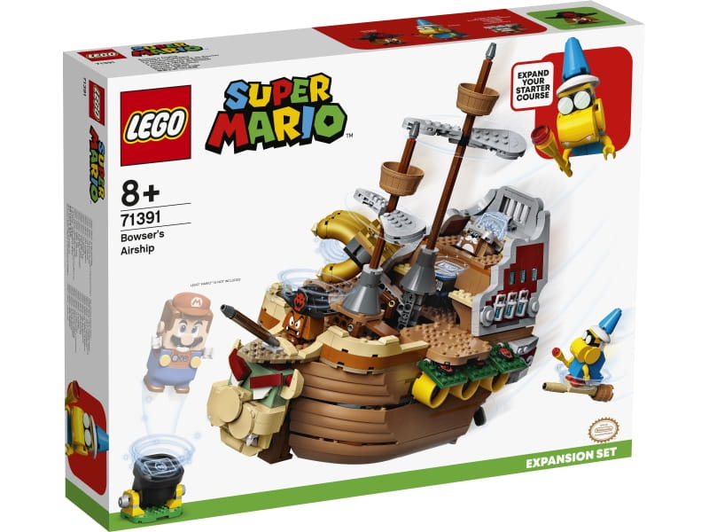 LEGO Super Mario 71391 Sterowiec Bowsera - zestaw dodatkowy