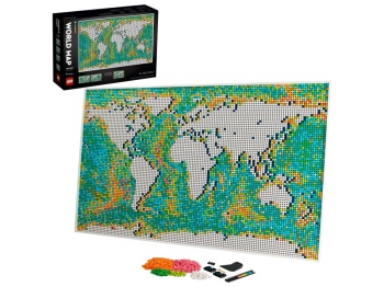 LEGO ART 31203 Mapa świata