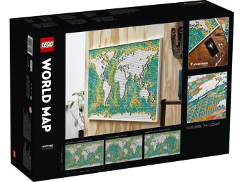 LEGO ART 31203 Mapa świata