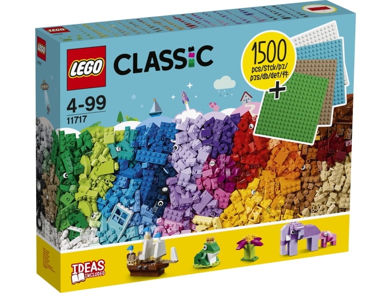 LEGO Classic 11717 Klocki, klocki, płytki