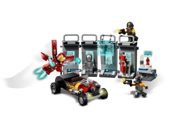 LEGO Super Heroes 76167 Zbrojownia Iron Mana