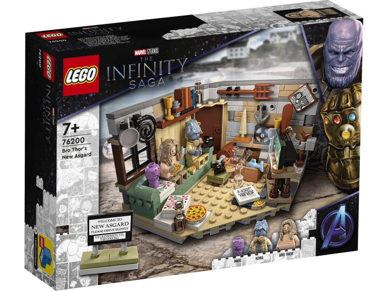 LEGO Super Heroes 76200 Nowy Asgard Grubego Thora