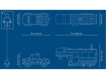LEGO City 60182  Pickup z przyczepą