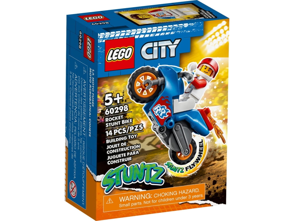 LEGO 60298 City Rakietowy motocykl kaskaderski