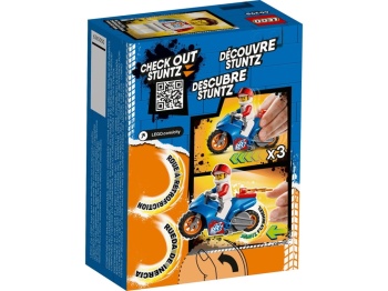 LEGO City 60298 Rakietowy motocykl kaskaderski