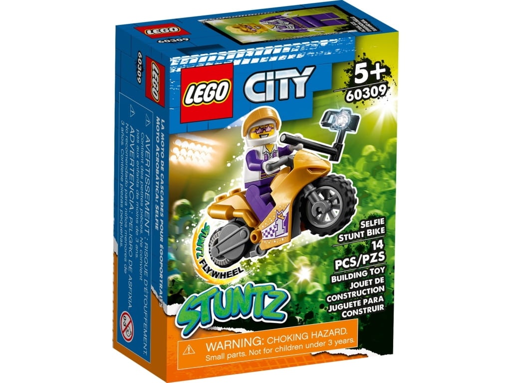 LEGO City 60309 Selfie na motocyklu kaskaderskim