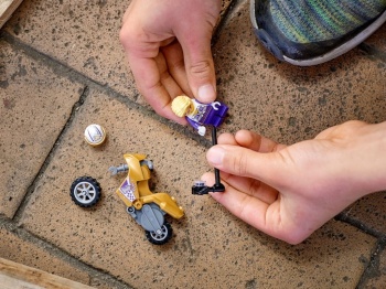 LEGO City 60309 Selfie na motocyklu kaskaderskim