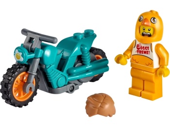 LEGO City 60310 Motocykl kaskaderski z kurczakiem