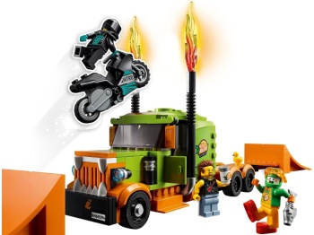 LEGO City 60294 Ciężarówka kaskaderska
