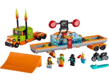 LEGO City 60294 Ciężarówka kaskaderska