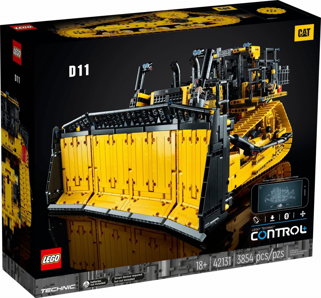 LEGO Technic 42131 Buldożer Cat D11T
