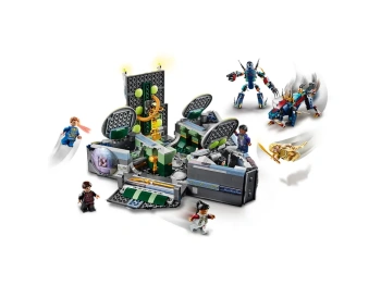 LEGO 76156 Super Heroes Domo powstaje