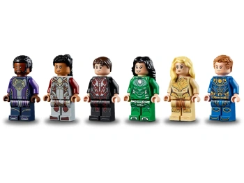 LEGO 76156 Super Heroes Domo powstaje