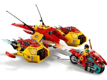 LEGO 80008 Monkie Kid Odrzutowiec Monkie Kida