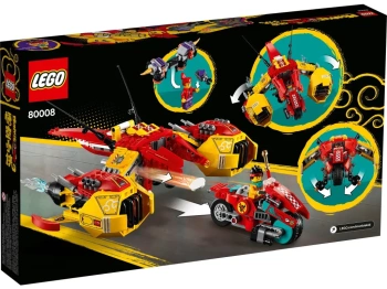 LEGO 80008 Monkie Kid Odrzutowiec Monkie Kida