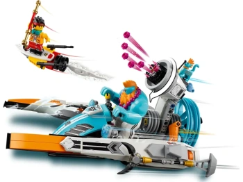 LEGO 80014 Monkie Kid Motorówka Sandy'ego
