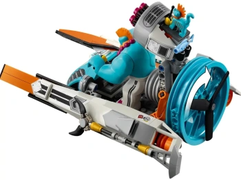 LEGO 80014 Monkie Kid Motorówka Sandy'ego