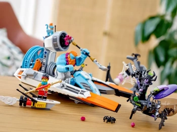 LEGO 80014 Monkie Kid Motorówka Sandy'ego