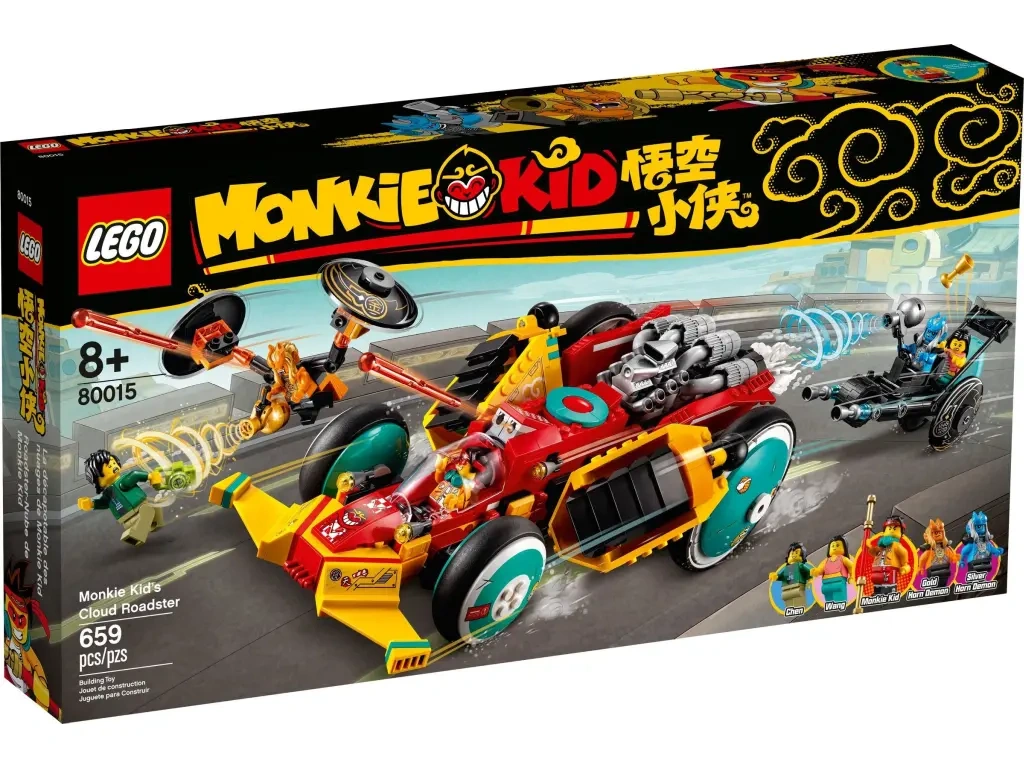 LEGO 80015 Monkie Kid Chmurkowy roadster Monkie Kida