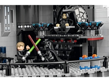 LEGO Gwiazda Śmierci Luke Skywalker na pokładzie