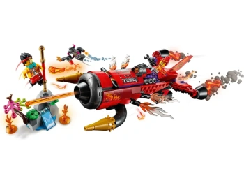 LEGO 80019 Monkie Kid Piekielny odrzutowiec Red Sona
