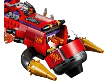 LEGO 80019 Monkie Kid Piekielny odrzutowiec Red Sona