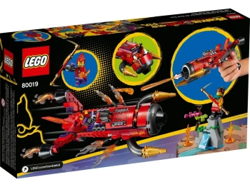 LEGO 80019 Monkie Kid Piekielny odrzutowiec Red Sona