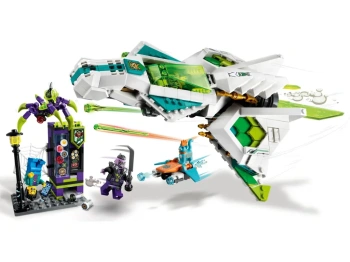 LEGO 80020 Monkie Kid Odrzutowiec Biały Smok