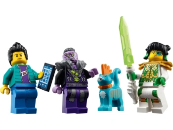 LEGO 80020 Monkie Kid Odrzutowiec Biały Smok