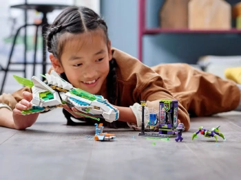 LEGO 80020 Monkie Kid Odrzutowiec Biały Smok