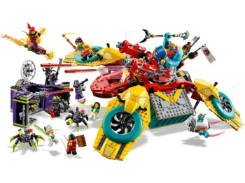 LEGO 80023 Monkie Kid Dronkopter ekipy Monkie Kida