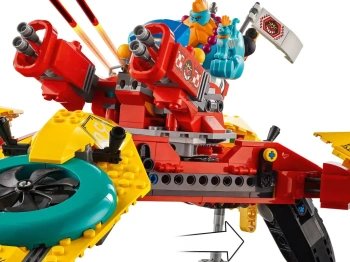 LEGO 80023 Monkie Kid Dronkopter ekipy Monkie Kida