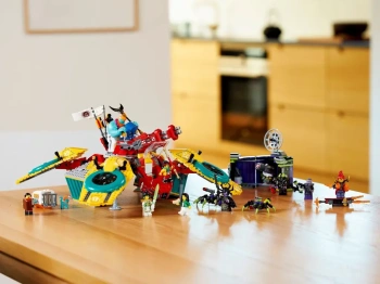 LEGO 80023 Monkie Kid Dronkopter ekipy Monkie Kida