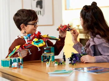 LEGO 80023 Monkie Kid Dronkopter ekipy Monkie Kida