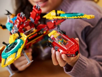 LEGO 80023 Monkie Kid Dronkopter ekipy Monkie Kida