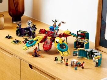 LEGO 80023 Monkie Kid Dronkopter ekipy Monkie Kida